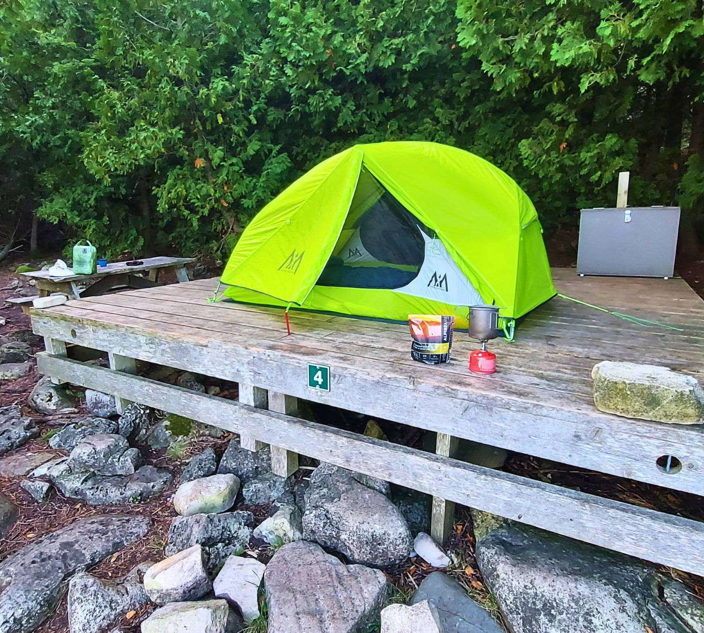 trillium-hikes-lanchan-3F UL LanShan 2 Pro Tent-camping-flowerpot-island